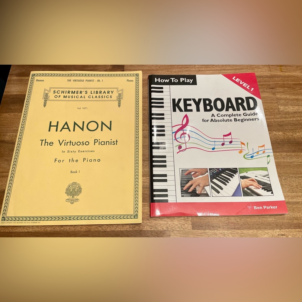Beginner Piano books